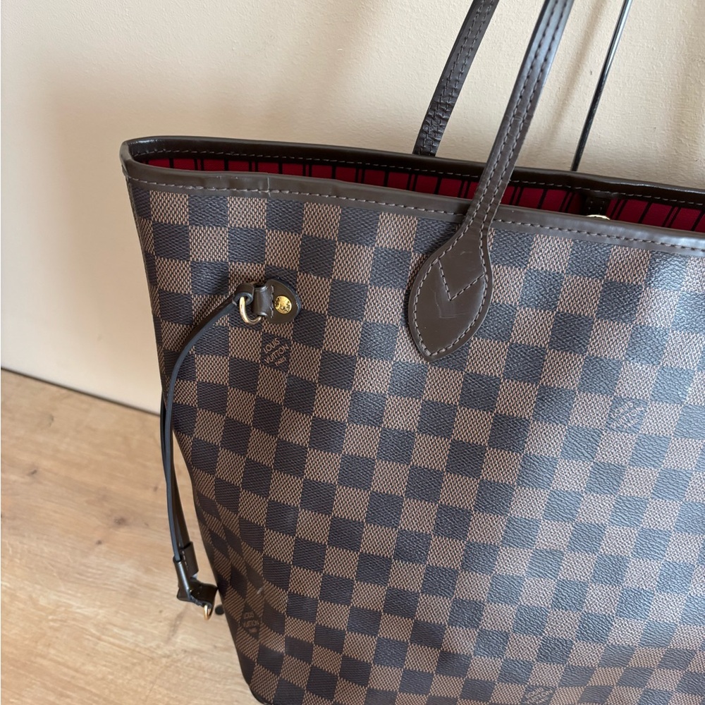 Authentic Louis Vuitton neverfull MM damier ebene - Picture 2 of 11